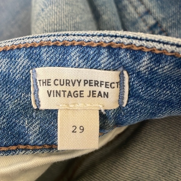 NWT Madewelll the curvy perfect vintage jean 29 - Picture 6 of 6